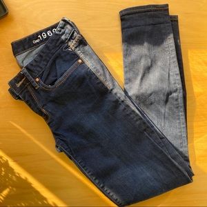 GAP Always Skinny Denim Jeans Dark Blue Wash